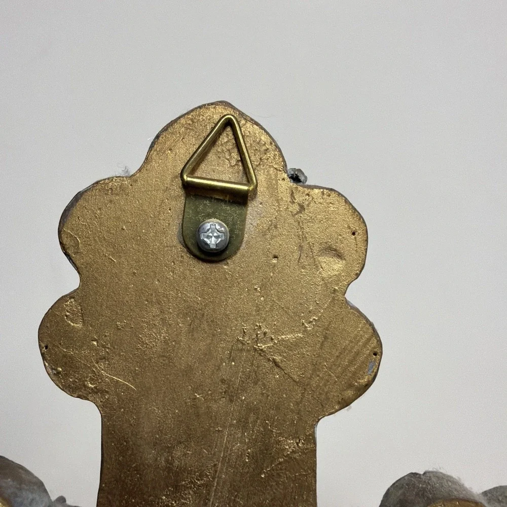 Cross Wall Hanging Grape‎ Design 9 X 6.5